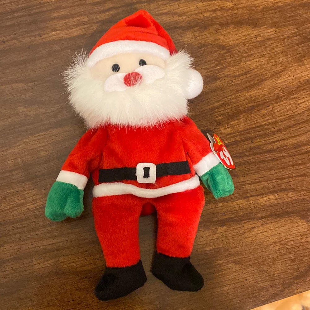 💜 5/$16 💜 NWT 1998 Santa Beanie Baby